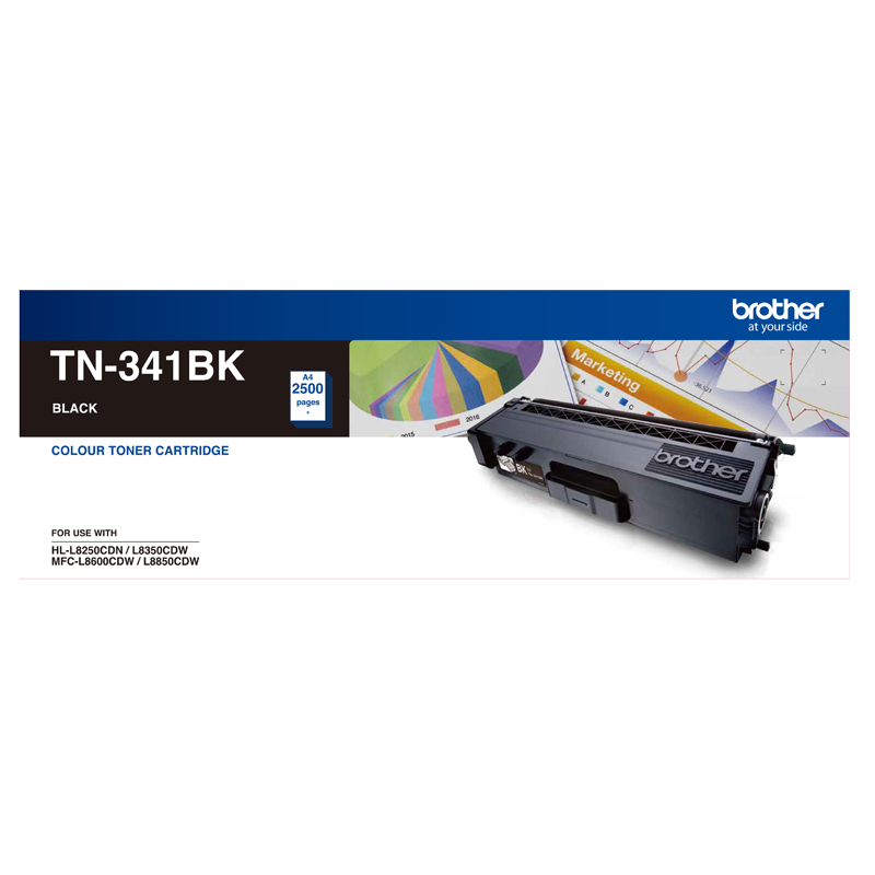 Mực in Brother TN-341, Black Toner Cartridge (TN-341BK)