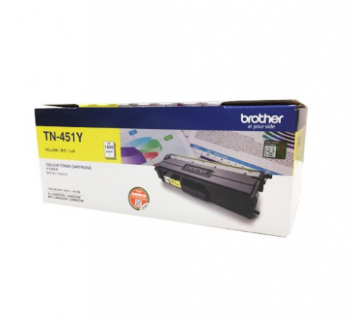 Mực in Brother TN-451 Yellow Toner Cartridge (TN-451Y)