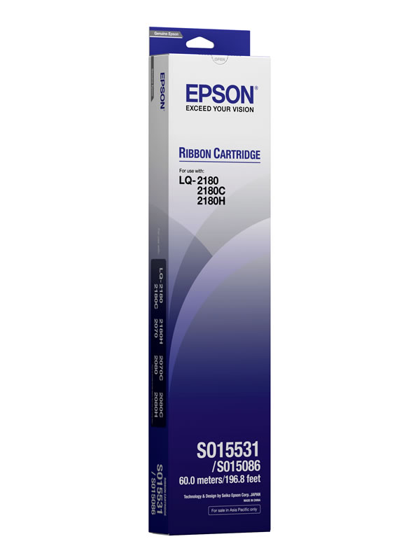 Ribbon Epson S015531 Black Ribbon Cartridge (chính hãng)