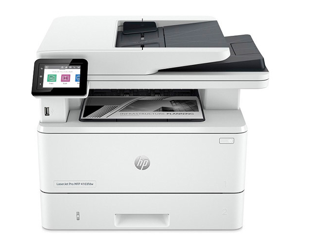 Máy in HP LaserJet Pro MFP 4103fdw Printer(2Z629A) Chính Hãng