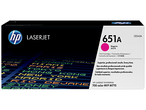 Mực in HP 651A Magenta Original LaserJet Toner Cartridge (CE343A)