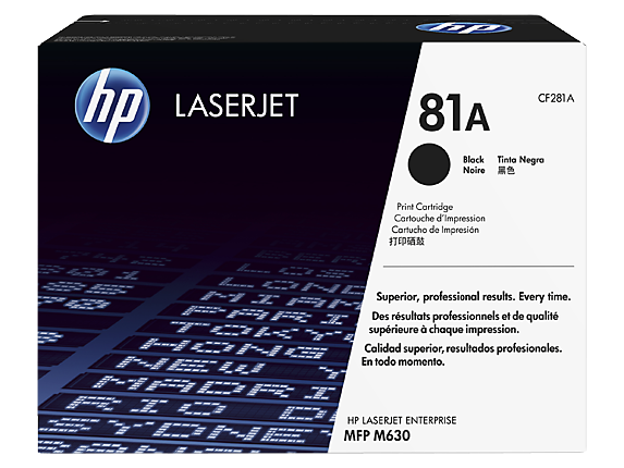 Mực in HP 81A Black Original LaserJet Toner Cartridge (CF281A)