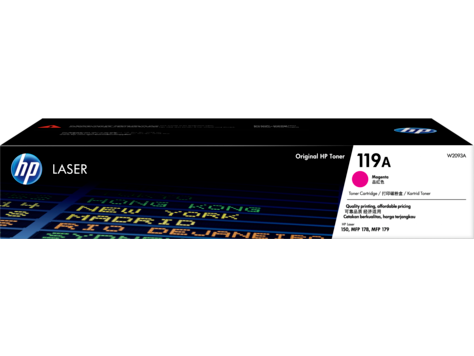 Mực in HP 119A Magenta Original Laser Toner Cartridge (W2093A)