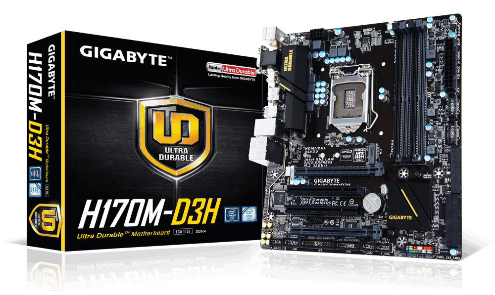 Main Gigabyte GA-H170M-D3H, Socket 1151 (GA-H170M-D3H)