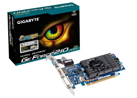 Card VGA Giagbyte GV-N210D3-1GI
