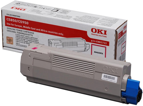 Mực in Oki C5850 Magenta Toner Cartridge