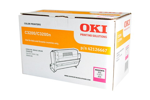 Drum Oki C3200 màu đỏ