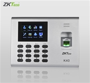 Máy chấm công vân tay, thẻ cảm ứng, và truy cập cửa ZKSoftware K40