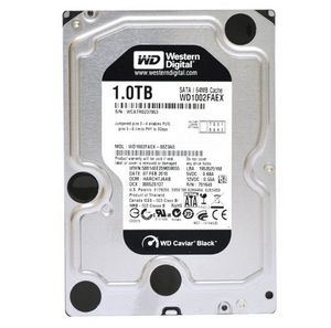 WD Caviar Black 1 TB SATA III 7200 RPM 64 MB Cache Internal Desktop 3.5