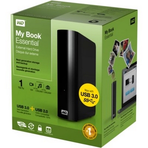 Ổ cứng WD My Book Essential Edition 1TB Hard Drives ( WDBACW0010HBK)