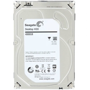 Seagate 4TB Desktop HDD SATA 6Gb/s 64MB Cache 3.5-Inch Internal Bare Drive (ST4000DM000)