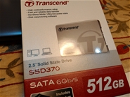 Ổ cứng SSD 512GB Transcend Solid State Drive 370, SATA III 6Gb/s SSD370, (TS512GSSD370S)