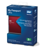 WD My Passport Ultra 2TB, Red (WDBMWV0020BRD)